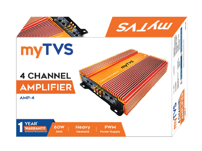 AMP-4 4 Channel MOSEFET Car Amplifier - Image 2