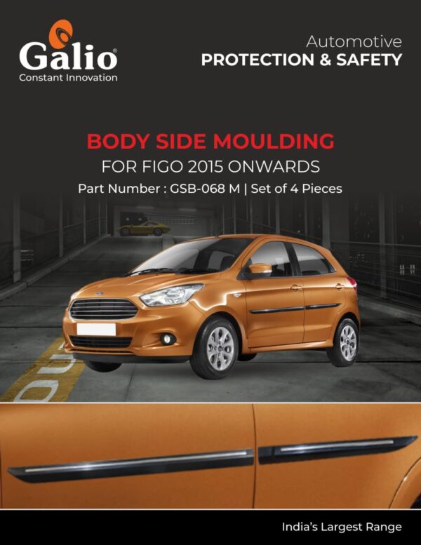 FORD FIGO 2015 BODY SIDE MOULDING SET OF 4 Pcs.