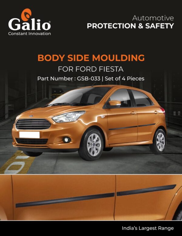 FORD FIESTA BODY SIDE MOULDING SET OF 4 Pcs.