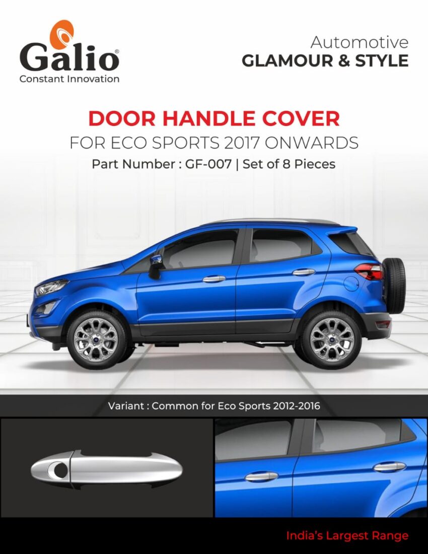 FORD ECO SPORT 2017 TO 2018 DOOR HANDLE COVER SET OF 10 Pcs.