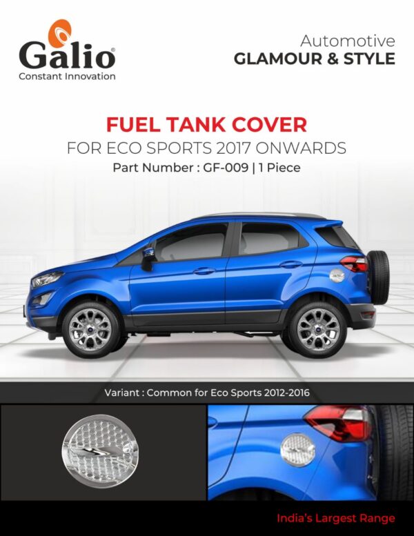 FORD ECO SPORTS 2017 TO 2018 FUEL TANK COVER 1 PIECE.