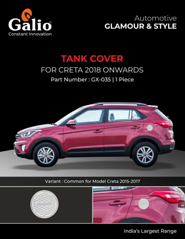 HYUNDAI CRETA (2018 TO 2019) FUEL TANK COVER – 1 PIECE