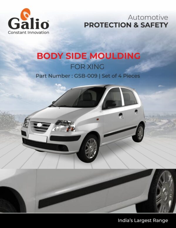 HYUNDAI SANTRO XING BODY SIDE MOULDING SET OF 4 PCS