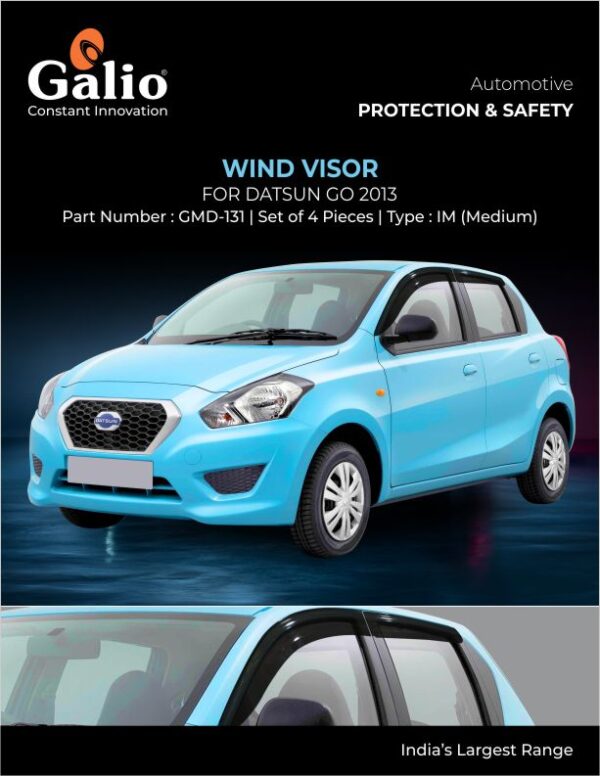 NISSAN DATSUN (2013) WIND VISOR - IM (MEDIUM) SET OF 4 PCS