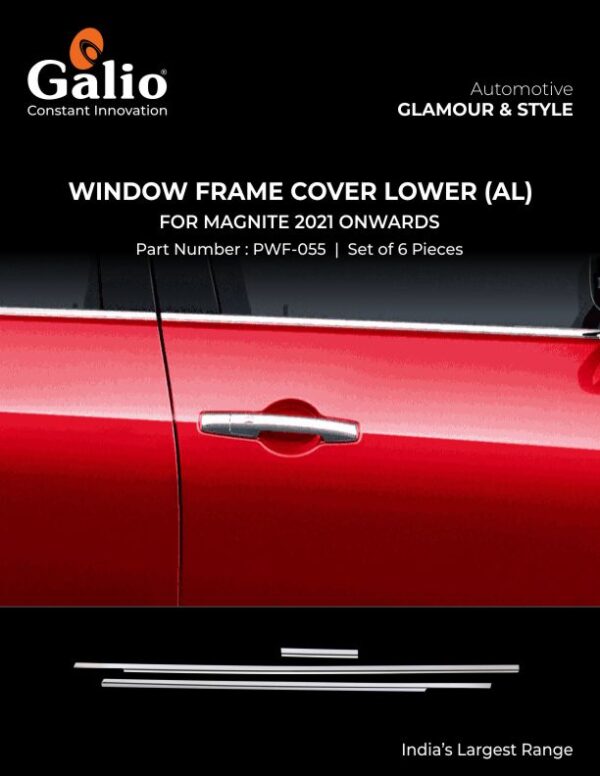 NISSAN MAGNITE (2021) WINDOW FRAME COVER LOWER (AL) SET OF 6 PCS