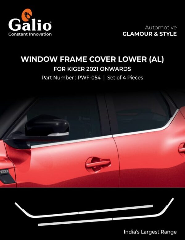 RENAULT KIGER (2021) WINDOW FRAME COVER LOWER (AL) SET OF 4 PCS