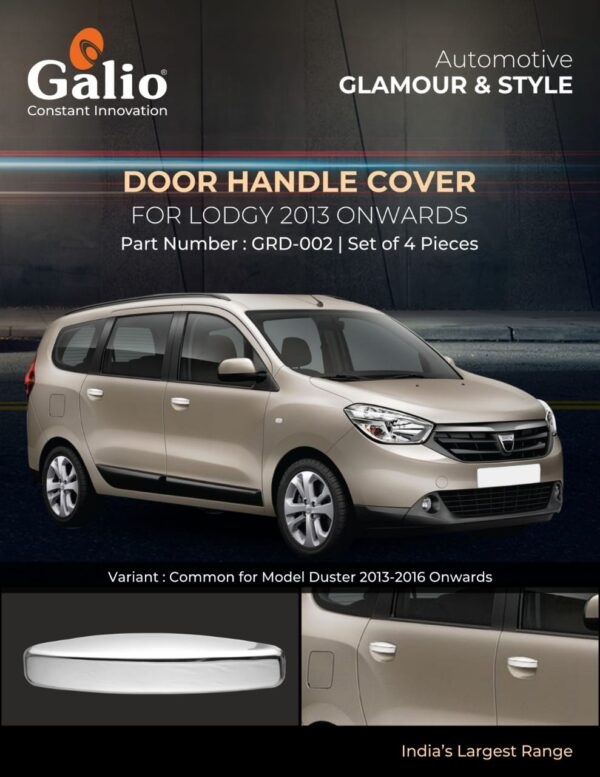 RENAULT LODGY (2013 TO 2014) DOOR HANDLE COVER SET OF 4 PCS