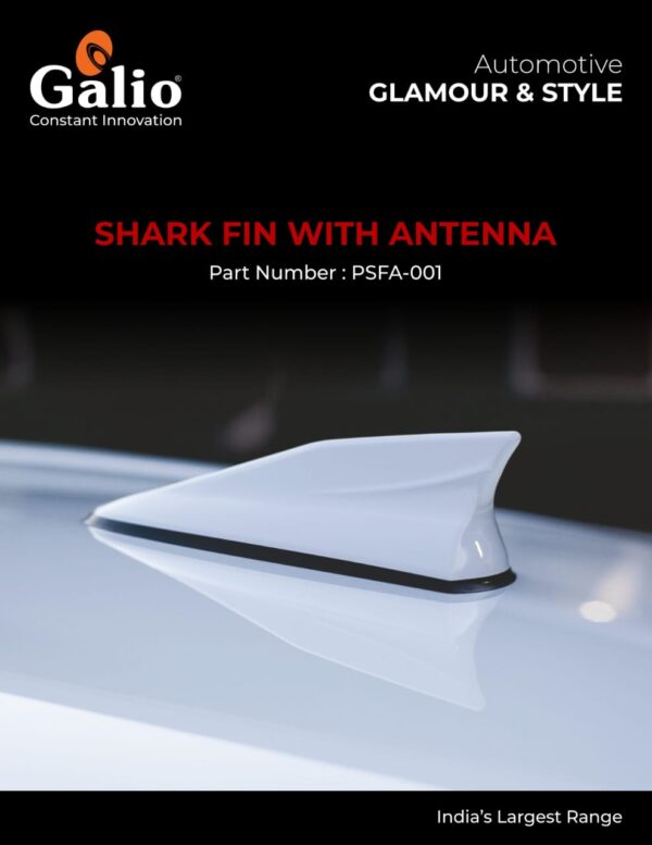 SKODA RAPID (2011 ONWARDS) SHARK FIN WITH ANTENNA 1 PC