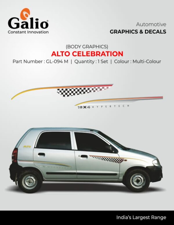 MARUTI SUZUKI ALTO TYPE-1 ALTO CELEBRATIONS 1 SET