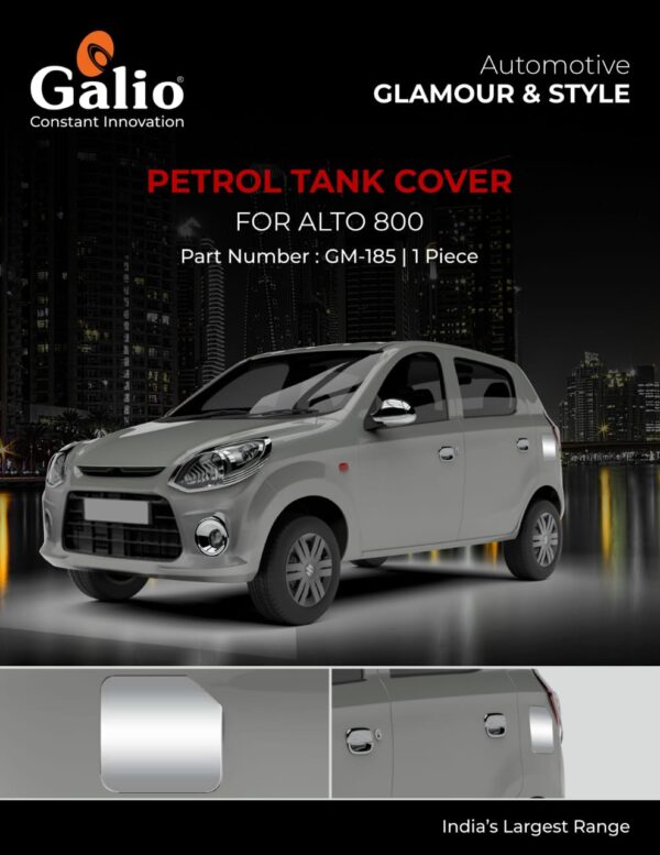 MARUTI SUZUKI ALTO 800 (2016 TO 2018) FUEL TANK COVER 1 PIECE