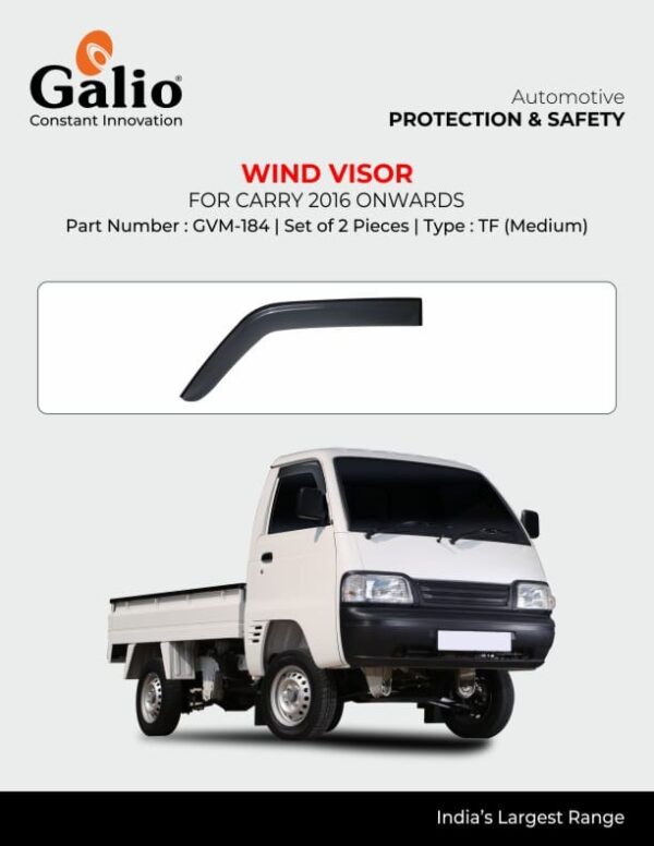 MARUTI SUZUKI CARRY (2016 ONWARDS) WIND VISOR - TF SET OF 2 PCS