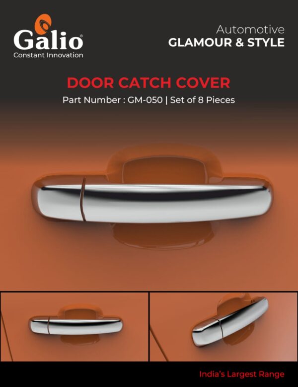 MARUTI SUZUKI CELERIO (2017 ONWARDS) DOOR HANDLE COVER - CHROME GARNISH - SET OF 9 PCS - PREMIUM QUALITY