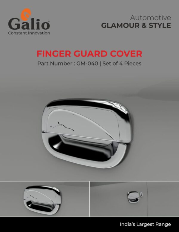 MARUTI SUZUKI WAGONR 2010-2018 FINGER GUARD SET OF 4 PCS