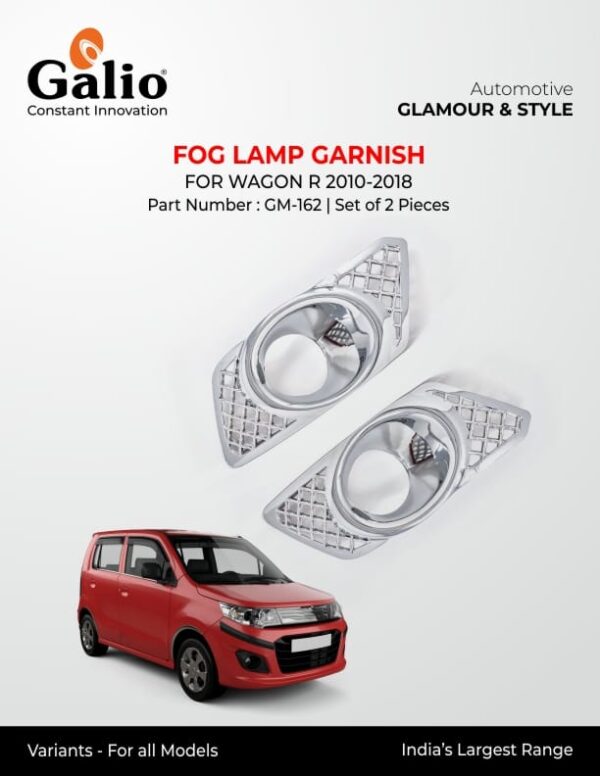 MARUTI SUZUKI WAGONR 2010-2018 FOG LAMP GARNISH (2015) SET OF 2 PCS