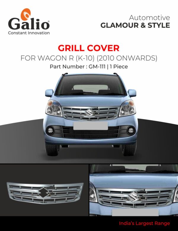 MARUTI SUZUKI WAGONR 2010-2018 GRILL COVER 1 PIECE