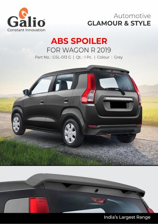 MARUTI SUZUKI WAGONR 2019 ONWARDS ABS SPOILER 1 PIECE