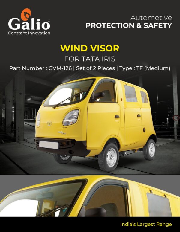 TELCO TATA IRIS WIND VISOR - TF (MEDIUM) SET OF 4 PCS