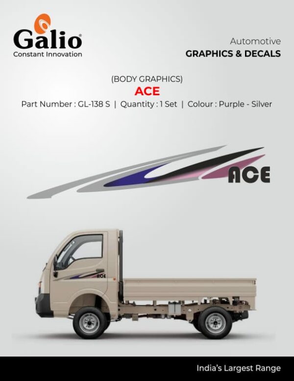 TELCO TATA ACE BODY GRAPHICS 1 SET