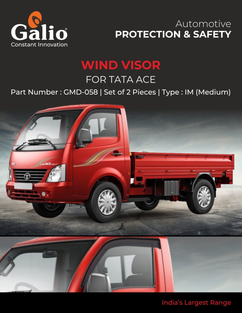 TELCO TATA ACE WIND VISOR – IM (MEDIUM) SET OF 2 PCS