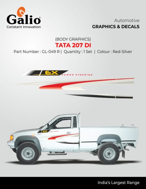 TELCO TATA 207 BODY GRAPHICS – 207 DI 1 SET